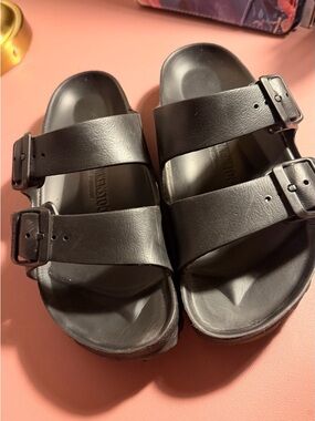 Birkenstock Arizona EVA Sandals in Black 6.5